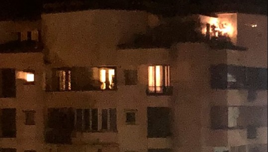 Foto-lajm/ Gjithë lagjia pa drita, vetëm 'sarajet' e Lulzim Bashës ndriçojnë