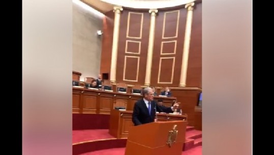 Berisha transmetoi fjalimin në rrjetet sociale/ Kush është deputetja 'kameramane' që zëvendësoi Endri Hasën (VIDEO)