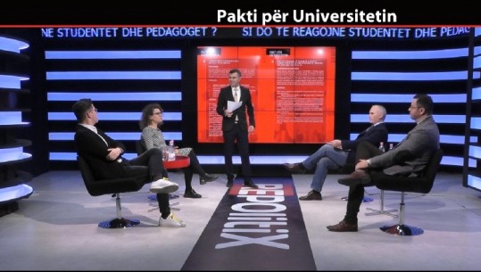 Pakti për Universitetin/ Studentë dhe pedagogë diskutojnë në Repolitix, Ndreca: Universitetet, të vetmet që nuk reaguan