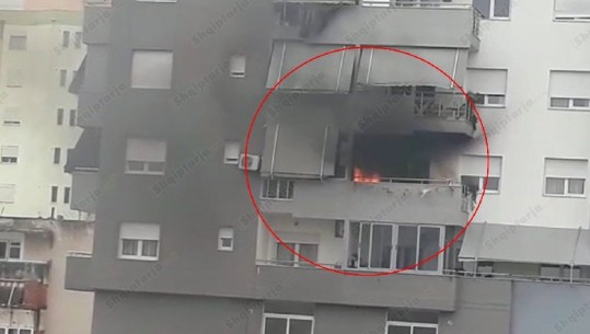 Shpërthen bombola e gazit, flakët përfshijnë një banesë në qytetin e Fierit (VIDEO-FOTO)