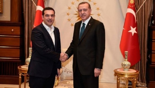 Turqia dhe Greqia ulin tonet, Tsipras vizitë dy ditore në Ankara, takim me Erdogan