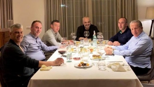 Marrëdhëniet Kosovë-Serbi/ Rama darkë me krerët kosovarë në shtëpinë e presidentit Thaçi