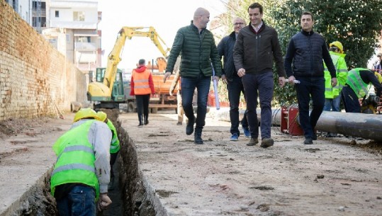 Bashkia e Tiranës ndërton linjën e re të transmetimit të ujit të pijshëm në Rr. “Babë Rexha”, përfitojnë 13 mijë banorë