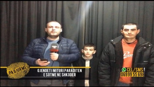 Pas denoncimit në 'Pa gjurmë' gjendet në Shkodër i mituri i zhdukur