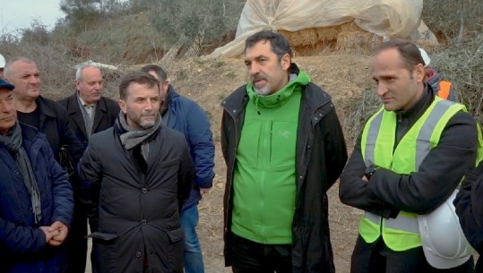 Ministri i Bujqësisë insepkton punimet në kanalet vaditëse në Lushnje: Punimet të përfundojnë para majit