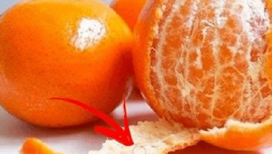 Mos e hidhni lëkurën e mandarinës, mësoni përfitimet që merrni prej saj 