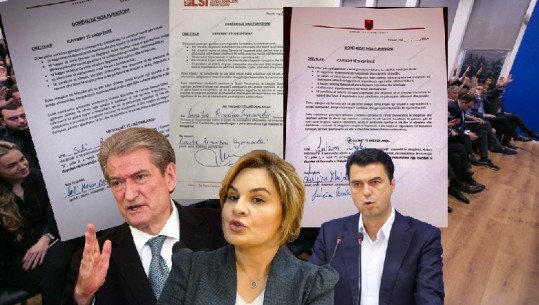 Berisha, Basha e Kryemadhi djegin mandatet, dy demokratë dhe Koka i LSI-së nuk firmosin