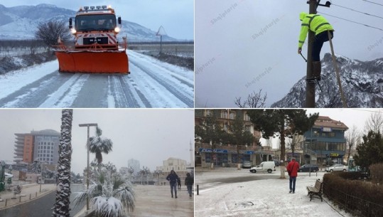 'Rikthehet' dimri, era përmbys katër kamionë dhe 'fluturon' tjegullat e çative  (FOTO+VIDEO)
