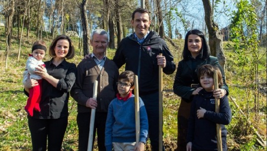 “Dhuro një pemë”, qytetarët i bashkohen nismës për Tiranën e gjelbër