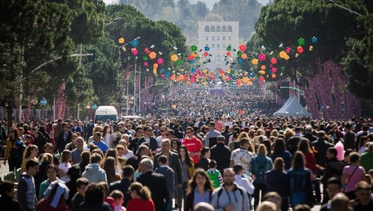 'Protestë' edhe në Ditën e Verës?! Qytetarët mbushin sheshet e Tiranës...për të festuar! /FOTOT