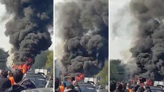 Terror në Milano, shoferi rrëmben autobusin me 51 gjimnazistë dhe i vë flakën me benzinë (VIDEO)