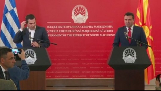 Maqedoni/ Tsipras vizitë historike në Shkup: Marrëveshja e Prespës realizim me përpikmëri  