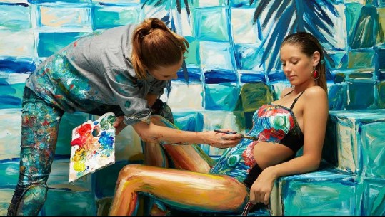 Artistja amerikane përdor trupin si telajo për pikturë