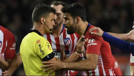 Mori karton të kuq pas fyerjeve të rënda, ja çfarë i tha Costa arbitrit