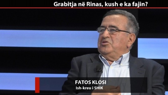 Grabitja/ Fatos Klosi në Repolitix: Skandaloze, TIA s'mund të jetë vetëm vëzhguese