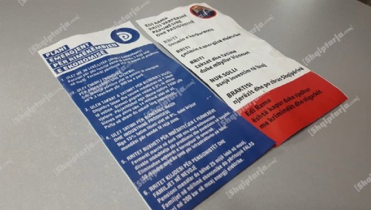 Sinjalet e para/ Partia Demokratike përgatitet për zgjedhje! Derë më derë me broshura fushate