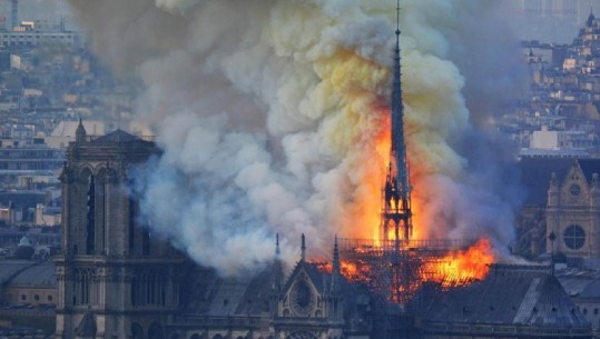 Zyrtare: Zjarri në 'Notre Dame' aksidental, dhurohen rreth 1 miliard € për rindërtimin (VIDEO)