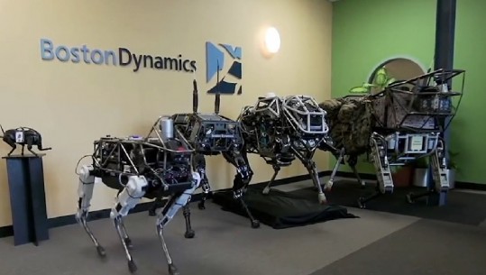 Big Dog, roboti katër këmbësh me simulim njerëzor (VIDEO)