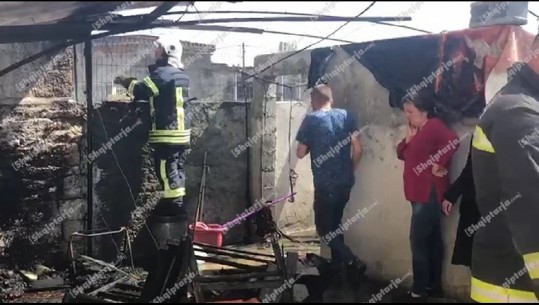 Shkodër/ Zjarr në 'Pallatin e beqarëve' (VIDEO)