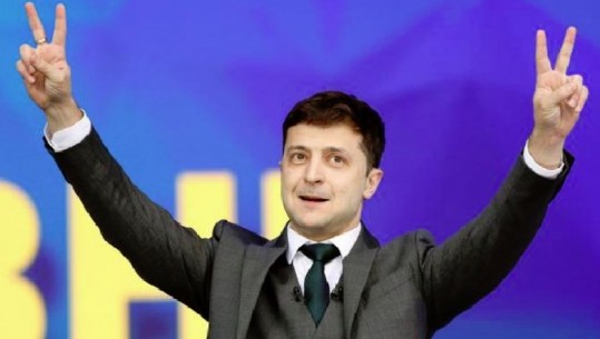Ukrainasit zgjedhin komedianin President 