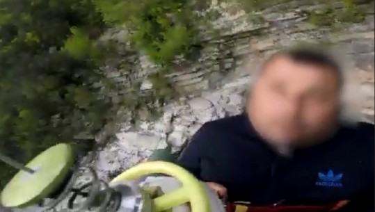 Si u shpëtua 42-vjeçari që ra nga lartësia, ministrja e Mbrojtjes poston video nga momenti heroik