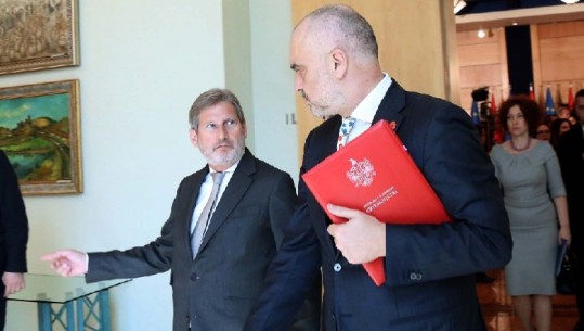 Hapja e negociatave/ Hahn: I bindur për rekomandime pozitive për Shqipërinë