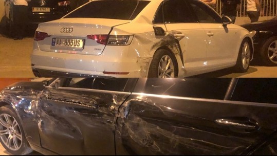 Aksident masiv në Tiranë, 'Audi' merr para 6 makina (VIDEO)