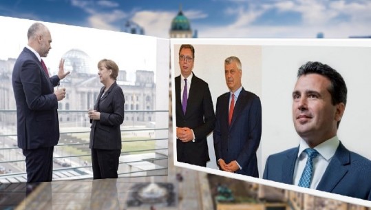 Publikohet axhenda e Samitit të Berlinit/ Takim kokë më kokë Rama-Merkel