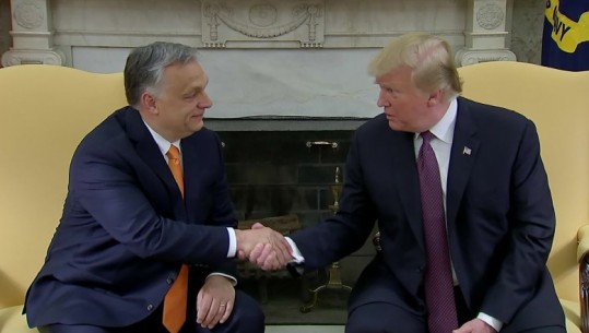 Trump takohet me kryeministrin hungarez:  Orban, shpirti im binjak (VIDEO)