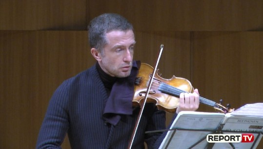 Violinisti Tedi Papavrami feston datëlindjen me 3 sonatat e Beethoven në Tiranë (VIDEO)