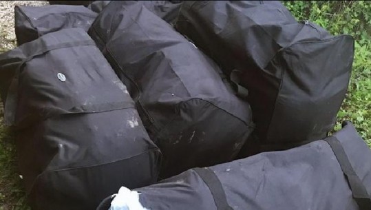 Policia ndalon 7 çanta me drogë në Mal të Zi, vinin nga Shqipëria