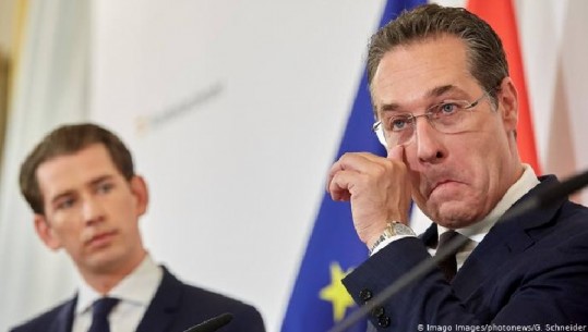 Zv.Kancelari austriak jep dorëheqjen pas video-skandalit me pasaniken ruse