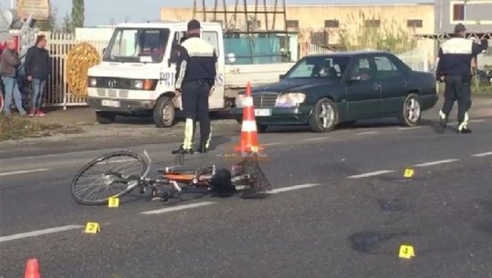 Udhëtonte me biçikletë, kamioni përplas për vdekje 55-vjeçarin në autostradën Tiranë-Durrës