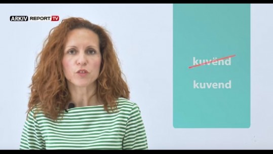 Mësuesja  e gjuhës shqipe, Anjeza Shatku,  dëshiron që të gjithë të flasim e shkruajmë bukur gjuhën tonë