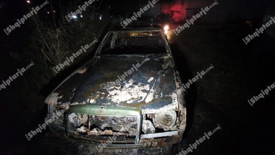 Autorët e vrasjes në Vlorë djegin makinën, çfarë u gjet brenda saj (VIDEO)