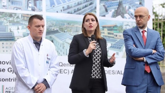 Manastirliu: Spitali i Lezhës i pari institucion publik me energji 'të pastër'