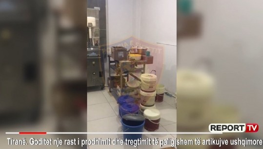 Shisnin akullore jashtë kushteve higjeno- sanitare, arrestohet shitësi në Tiranë (VIDEO)