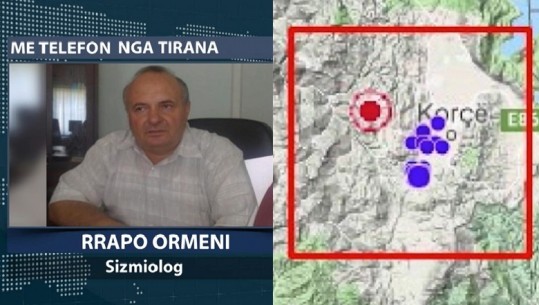 Tërmetet në Korçë/ Sizmologu Rrapo Ormeni për Report Tv: Rreziku ka kaluar, pritet normaliteti
