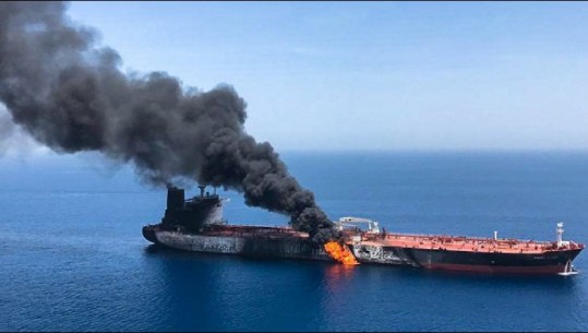 Shpërthimet në Gjirin e Omanit! SHBA: Ja videoja që akuzon Iranin 