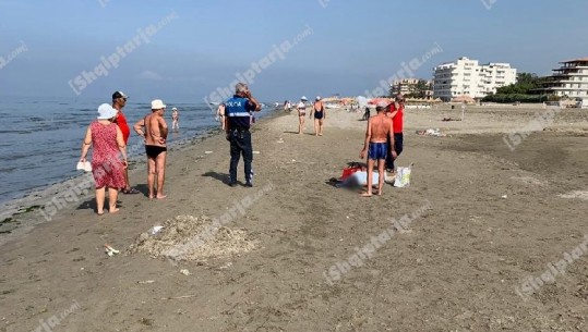 Pëson infarkt në det, e moshuara humb jetën në plazhin e vjetër të Vlorës (VIDEO-FOTO)