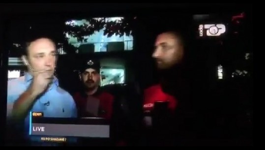 Ish-deputeti i PD-së ndalohet 'live' teksa shkonte në emision (VIDEO)