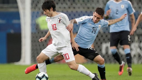 Kupa e Amerikës/ Ngec Uruguaji, barazon me Japoninë 