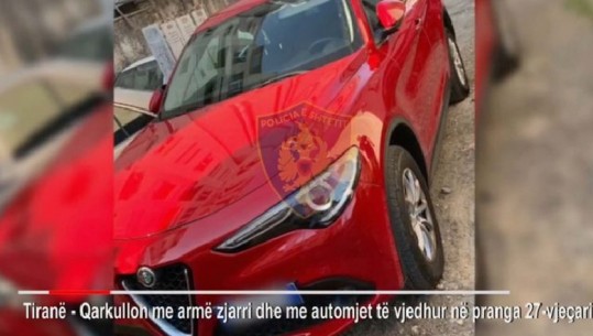 I morën makinën një italiani, pranga të riut, në kërkim një tjetër në Tiranë (VIDEO)