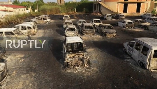 Itali, provinca siciliane e Katania-s “pushtohet” nga zjarret