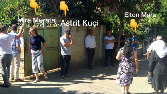 FOTOT+EMRAT/ Punonjësit e Bashkisë së Vorës, presion votuesve në qendrën e votimit në Marikaj