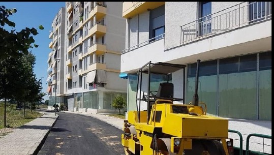 Rehabilitohet rruga 'Sokrat Miho' në Tiranë