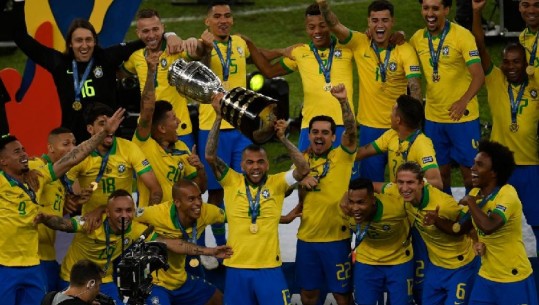 Brazili në festë, fiton Kupën e Amerikës pas 12 viteve, dorëzohet Peruja