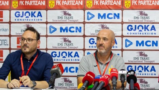 Trajneri i Partizanit optimist para 'Championsit': E njoh mirë Qarabag, por ne jemi kampionët e Shqipërisë