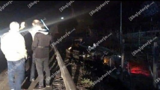 Fuoristrada del nga rruga, plagosen 8 pasagjerët në Vërdovë të Pogradecit, 2 vëllezër me urgjencë drejt Tiranës (FOTO)
