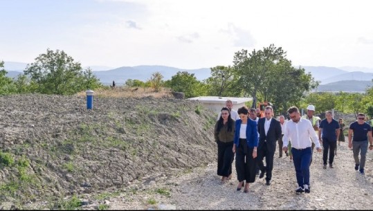 Ujësjellës i ri në Ersekë, në inspektim me Ballukun e Spiropalin edhe kryebashkiaku Erion Isai